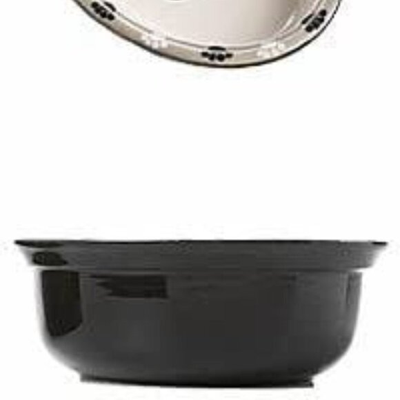 CASTLEMERE CREATIONS URBAN PAWS HANDPAINTED DOG DISH WATER BOWL - Picture 3 of 3